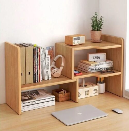 Desk Bookshelf Desktop Shelving Desk Storage Shelf Dormitory Good Learning Desk Multi-layer Small Layer Shelf