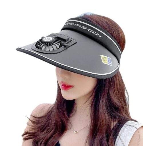 Discover the Ultimate Comfort: The Sun Visors Hat with Fan for Women