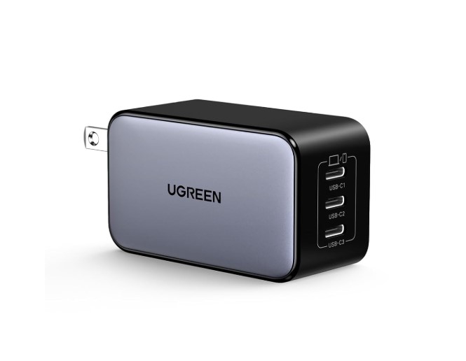 UGREEN 65W USB-C Nexode 3-Port GaN Charger