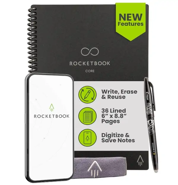 Rocketbook Core Reusable Smart Notebook 