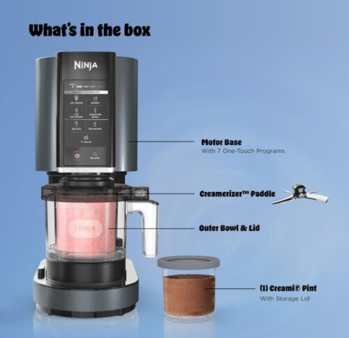 Ninja instant cream maker